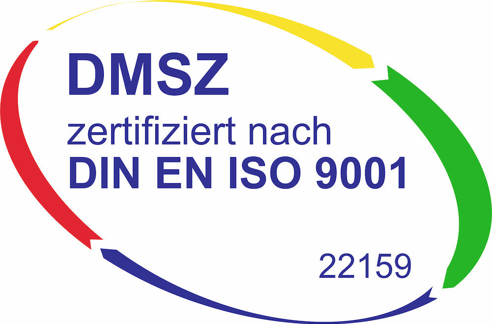 DMSZ-Logo QM-Zertifikat PVS Südwest